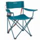 FOLDING CAMPING CHAIR - DURABLE - BLUE - BASIC QUECHUA