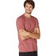 MEN'S MAROON FITNESS T-SHIRT 500 SLIM - / LIGHT WORKOUT NYAMBA